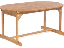 Beliani 8-Istuttava Ulkoruokailuryhma Akasiapuu Harmaa Maui Outlet