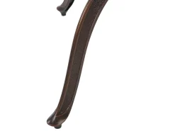 Beliani 4-Istuttava Ulkoruokailuryhma Alumiini Grilli Tummanruskea Manfria Clearance