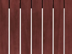 Beliani 3-Istuttava Ulkosohva Akaasia Mahonginruskea Timor Ii Cheap