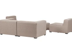 Beliani 4-Istuttava Ulkosohva Ja Rahi Kangas Beige Arezzo Clearance