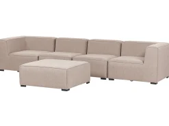 Beliani 4-Istuttava Ulkosohva Ja Rahi Kangas Beige Arezzo Clearance