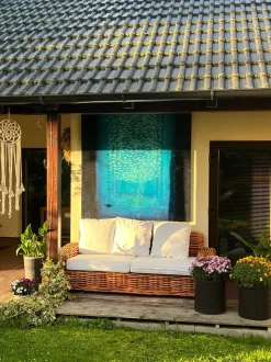 Beliani 3-Istuttava Ulkosohva Rottinkinen Ruskea Forli Flash Sale