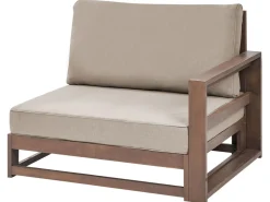 Beliani 2-Istuttava Ulkosohva Sertifioitu Akaasia Tumma Puu Timor Ii Online