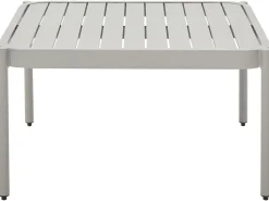 Beliani 2-Istuttava Ulkosohvaryhma Alumiini Vaaleanharmaa Terracina Store