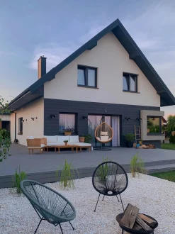 Beliani 4-Istuttava Ulkosohvaryhma Akasiapuu Vasenk. Valkoinen Cremona Online