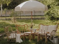 Beliani 4-Istuttava Ulkosohvaryhma Rottinki Luonnonvari Brindisi Best