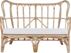 Beliani 4-Istuttava Ulkosohvaryhma Rottinki Luonnonvari Brindisi Best