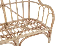 Beliani 4-Istuttava Ulkosohvaryhma Rottinki Luonnonvari Brindisi Best