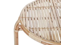 Beliani 4-Istuttava Ulkosohvaryhma Rottinki Luonnonvari Brindisi Best