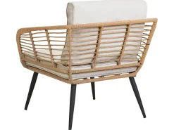 Beliani 4-Istuttava Ulkosohvaryhma Polyrottinki Luonnonvari Corinth Ii Store