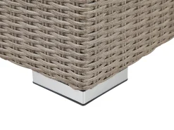 Beliani 6-Istuttava Ulkosohvaryhma Polyrottinki Oikeak. Ruskeanharmaa Contare Flash Sale