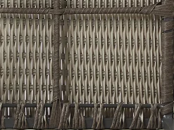 Beliani 6-Istuttava Ulkosohvaryhma Polyrottinki Oikeak. Ruskeanharmaa Contare Flash Sale