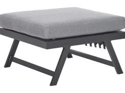 Beliani 5-Istuttava Ulkosohvaryhma Alumiini Harmaa Coccorino Hot