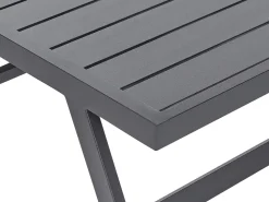 Beliani 5-Istuttava Ulkosohvaryhma Alumiini Harmaa Coccorino Hot