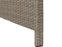 Beliani 5-Istuttava Ulkosohvaryhma Polyrottinki Ruskeanharmaa Bardi Online