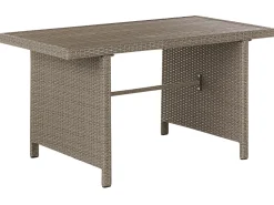 Beliani 5-Istuttava Ulkosohvaryhma Polyrottinki Ruskeanharmaa Bardi Online