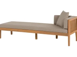 Beliani 7-Istuttava Ulkosohvaryhma Sertifioitu Akaasia Vaalea Puu Pataja Discount