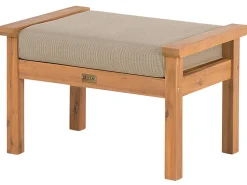 Beliani 4-Istuttava Ulkosohvaryhma Akaasia Vaalea Puu Manila Fashion