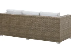 Beliani 5-Istuttava Ulkosohvaryhma Polyrottinki Valkoinen Belluno Discount