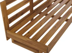 Beliani 5-Istuttava Ulkosohvaryhma Akasiapuu Vasenk. Valkoinen Marettimo Cheap