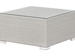 Beliani 4-Istuttava Ulkosohvaryhma Polyrottinki Oikeak. Vaaleanharmaa Sano Ii Clearance