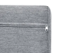 Beliani 4-Istuttava Ulkosohvaryhma Polyrottinki Oikeak. Vaaleanharmaa Sano Ii Clearance