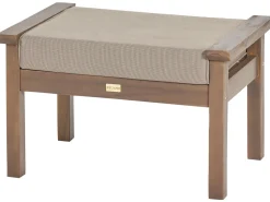 Beliani 4-Istuttava Ulkosohvaryhma Akaasia Tumma Puu Manila Shop