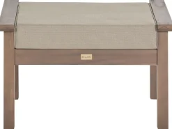 Beliani 4-Istuttava Ulkosohvaryhma Akaasia Tumma Puu Manila Shop