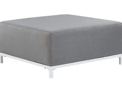 Beliani 5-Istuttava Ulkosohvaryhma Kangas Harmaa/Valkoinen Rovigo Cheap