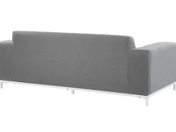Beliani 5-Istuttava Ulkosohvaryhma Kangas Harmaa/Valkoinen Rovigo Cheap