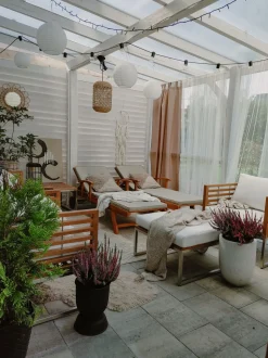 Beliani 4-Istuttava Ulkosohvaryhma Akasiapuu Valkoinen Bermuda Best Sale