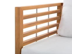 Beliani 4-Istuttava Ulkosohvaryhma Akasiapuu Valkoinen Bermuda Best Sale