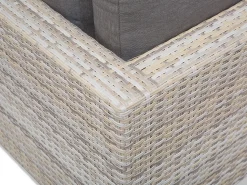 Beliani 5-Istuttava Ulkosohvaryhma Polyrottinki Harmaa Lanciano Cheap