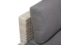 Beliani 5-Istuttava Ulkosohvaryhma Polyrottinki Harmaa Lanciano Cheap