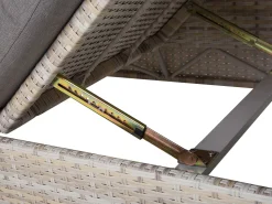 Beliani 5-Istuttava Ulkosohvaryhma Polyrottinki Harmaa Lanciano Cheap