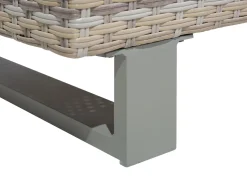 Beliani 5-Istuttava Ulkosohvaryhma Polyrottinki Harmaa Lanciano Cheap