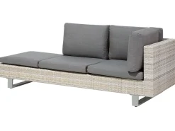 Beliani 5-Istuttava Ulkosohvaryhma Polyrottinki Harmaa Lanciano Cheap