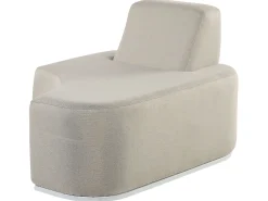 Beliani 2-Istuttava Ulkosohvaryhma Kangas Vaaleanharmaa Fabro Online