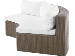 Beliani 9-Istuttava Ulkosohvaryhma Polyrottinki Ruskea Severo Best Sale