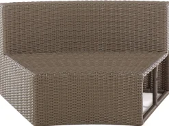 Beliani 9-Istuttava Ulkosohvaryhma Polyrottinki Ruskea Severo Best Sale