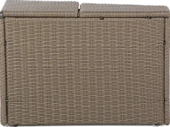 Beliani 9-Istuttava Ulkosohvaryhma Polyrottinki Ruskea Severo Best Sale