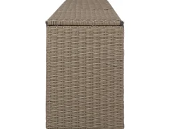 Beliani 9-Istuttava Ulkosohvaryhma Polyrottinki Ruskea Severo Best Sale