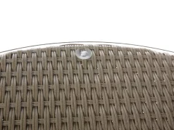 Beliani 9-Istuttava Ulkosohvaryhma Polyrottinki Ruskea Severo Best Sale