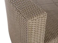 Beliani 9-Istuttava Ulkosohvaryhma Polyrottinki Ruskea Severo Best Sale