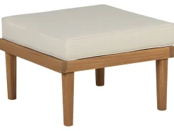 Beliani 6-Istuttava Ulkosohvaryhma Akasiapuu Valkoinen Baratti Sale