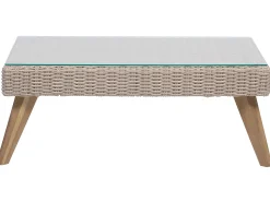 Beliani 4-Istuttava Ulkosohvaryhma Polyrottinki Harmaa Vittoria Sale