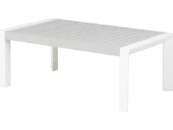 Beliani 6-Istuttava Ulkosohvaryhma Alumiini Valkoinen/Harmaa Castella Online