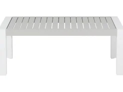 Beliani 6-Istuttava Ulkosohvaryhma Alumiini Valkoinen/Harmaa Castella Online