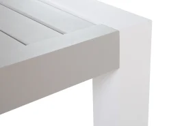 Beliani 6-Istuttava Ulkosohvaryhma Alumiini Valkoinen/Harmaa Castella Online