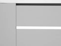 Beliani 6-Istuttava Ulkosohvaryhma Alumiini Valkoinen/Harmaa Castella Online